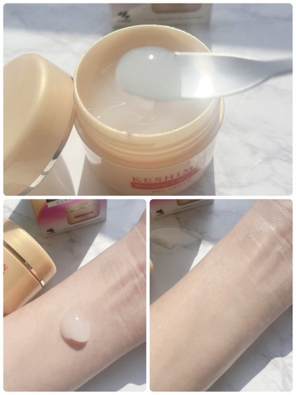 リンクルケアプラスジェルクリーム/ケシミン/フェイスクリームを使ったクチコミ(3枚目)