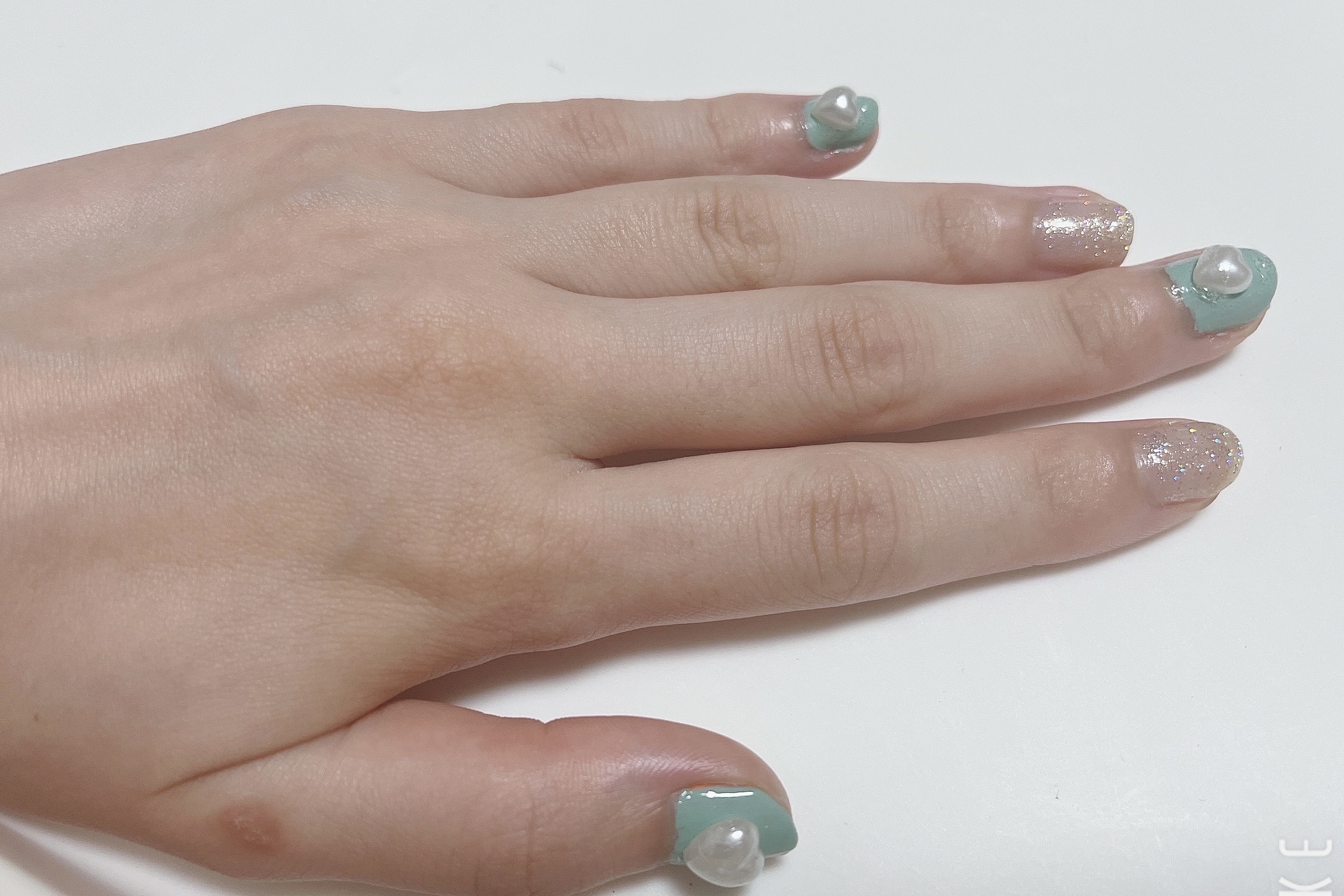 ネイルホリック Milky color/ネイルホリック/マニキュアを使ったクチコミ（1枚目）