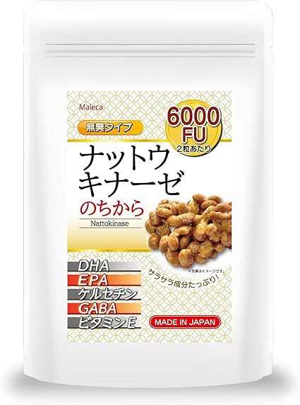 ナットウキナーゼ のちから 6000FU / Maleca