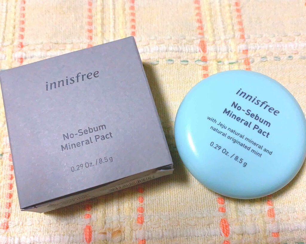 ノーセバム ミネラルパクト N/innisfree/プレストパウダーを使ったクチコミ(1枚目)