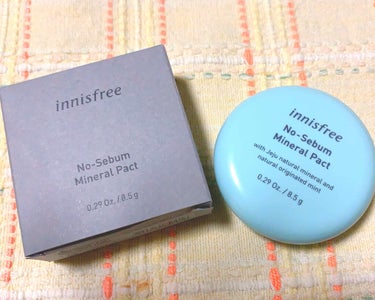 ノーセバム ミネラルパクト N/innisfree/プレストパウダーを使ったクチコミ（1枚目）