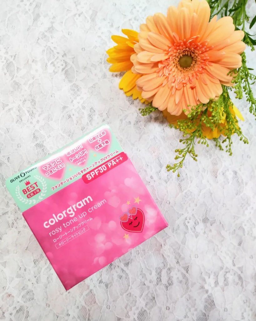 ロージー トーンアップクリーム /Colorgram/化粧下地を使ったクチコミ（2枚目）