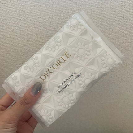 フェイシャル ピュア コットン/DECORTÉ/コットンを使ったクチコミ(1枚目)