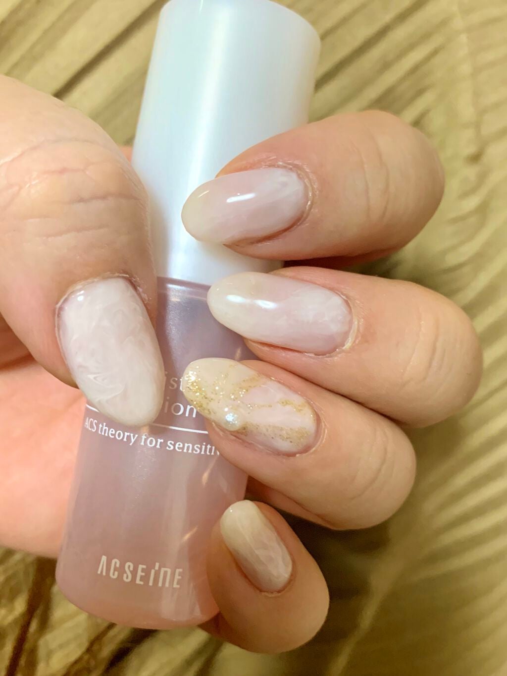 ジェルネイル(ライト対応)/セリア/ジェルネイルを使ったクチコミ(1枚目)