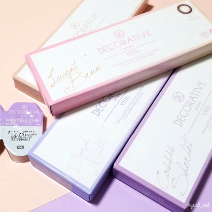 デコラティブアイズ ヴェール/Decorative Eyes/カラーコンタクトレンズを使ったクチコミ(9枚目)