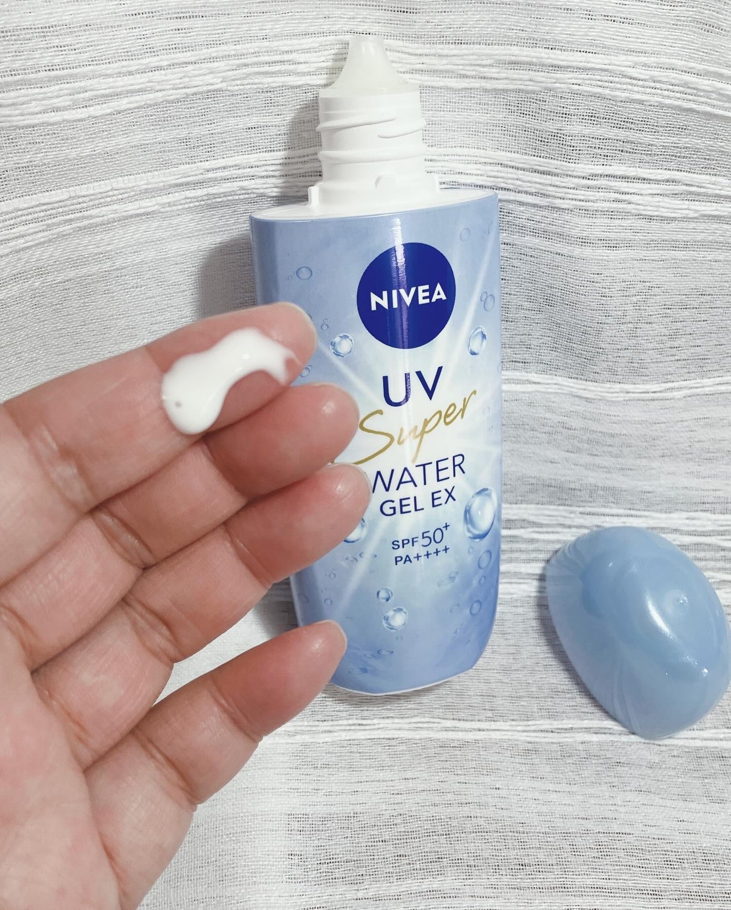 ぷえら on LIPS 「ニベア花王様からいただきました“ニベアUVウォータージェルEX..」(4枚目)