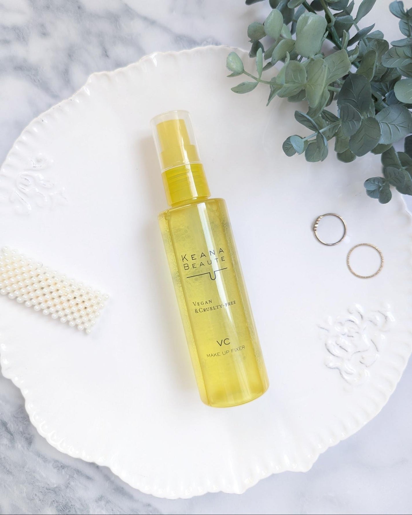 ケアナボーテ 毛穴肌メイクアップフィクサーVC/明色/ミスト状化粧水を使ったクチコミ(1枚目)