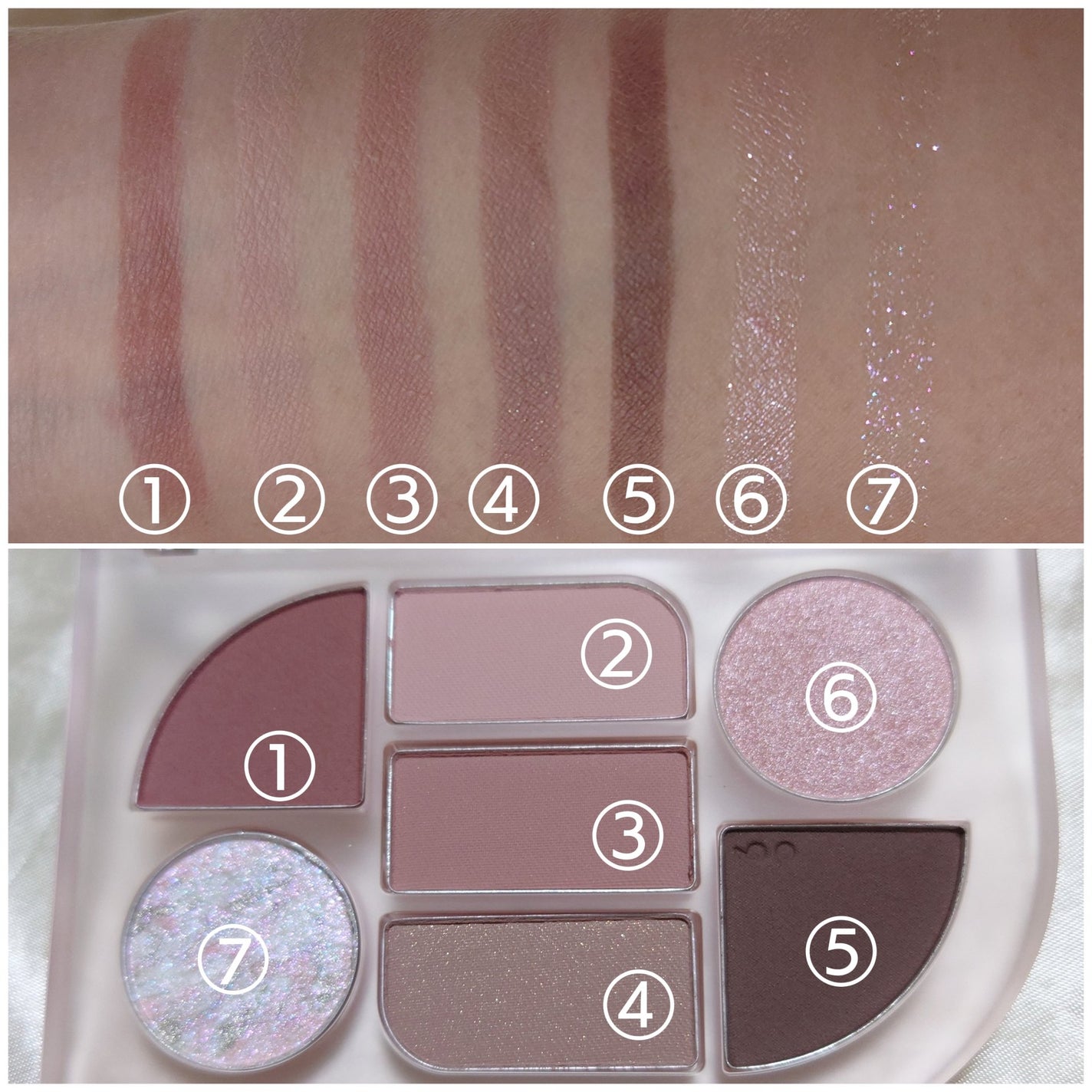 シンプレイン アイパレット/Sim;plain/アイシャドウパレットを使ったクチコミ(3枚目)