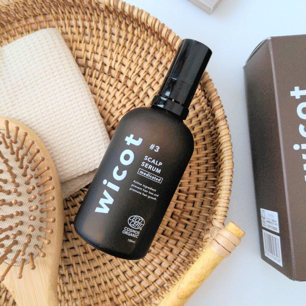 薬用スカルプセラム/wicot/頭皮ローションを使ったクチコミ(2枚目)