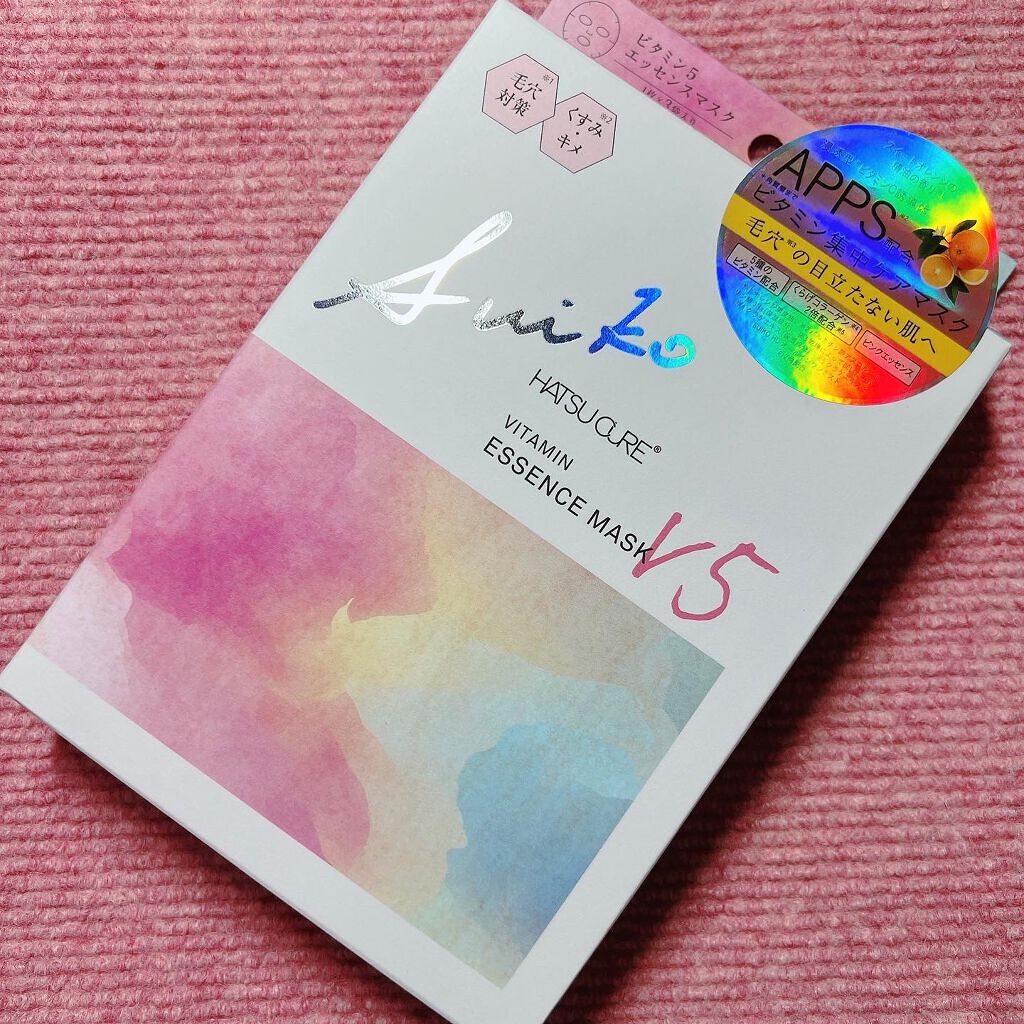 SUIKO HC ビタミン5エッセンスマスク/SUIKO HATSUCURE/シートマスク・パックを使ったクチコミ(1枚目)