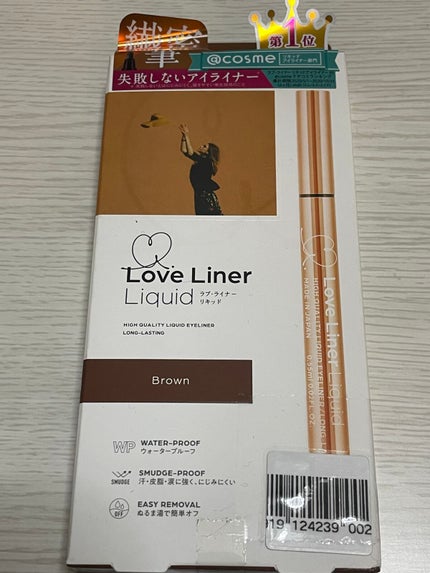 ラブ・ライナー リキッドアイライナーR3/ラブ・ライナー/リキッドアイライナーを使ったクチコミ(1枚目)