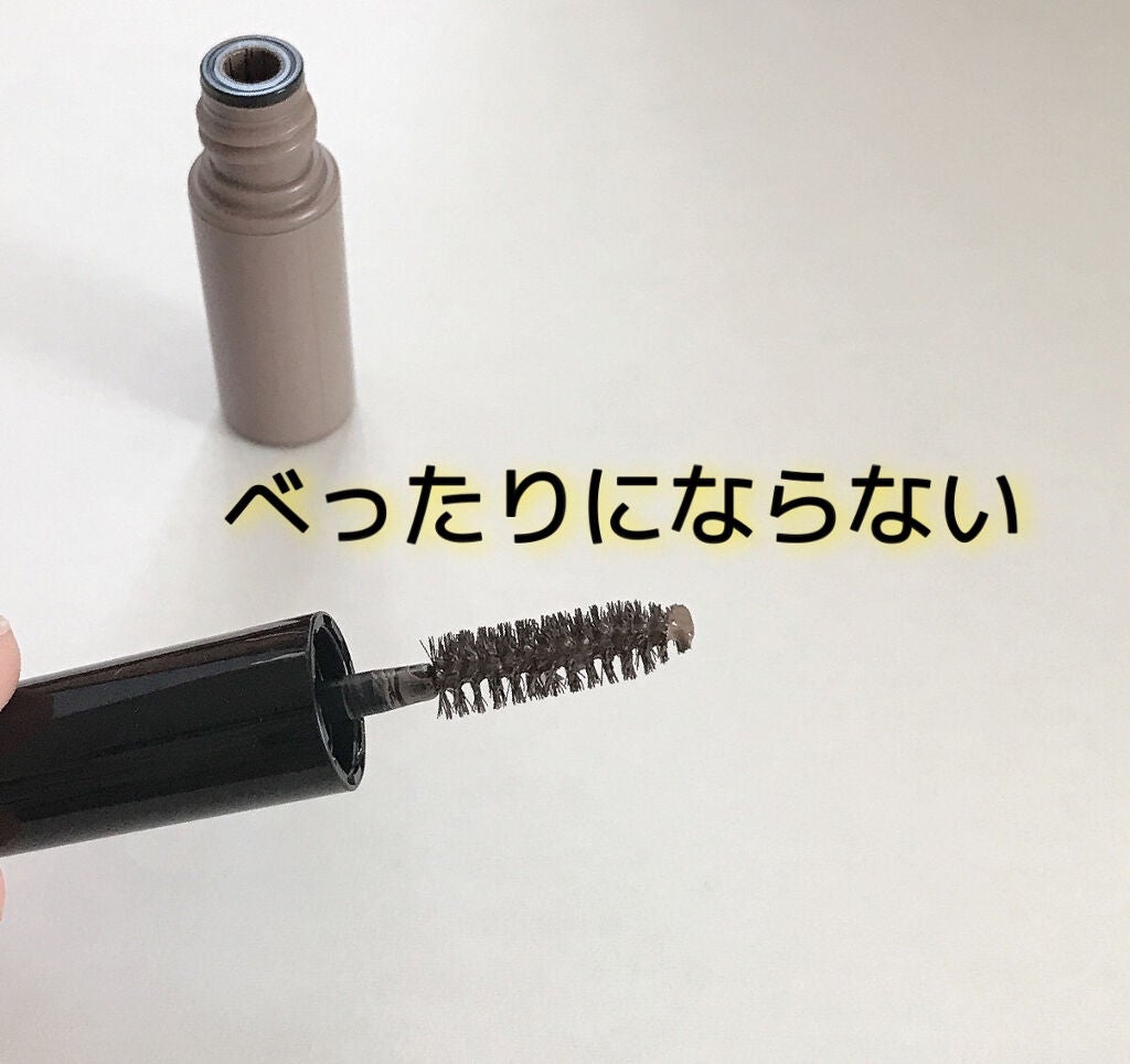 カラーリングアイブロウ マイクロ/ヘビーローテーション/眉マスカラを使ったクチコミ(2枚目)