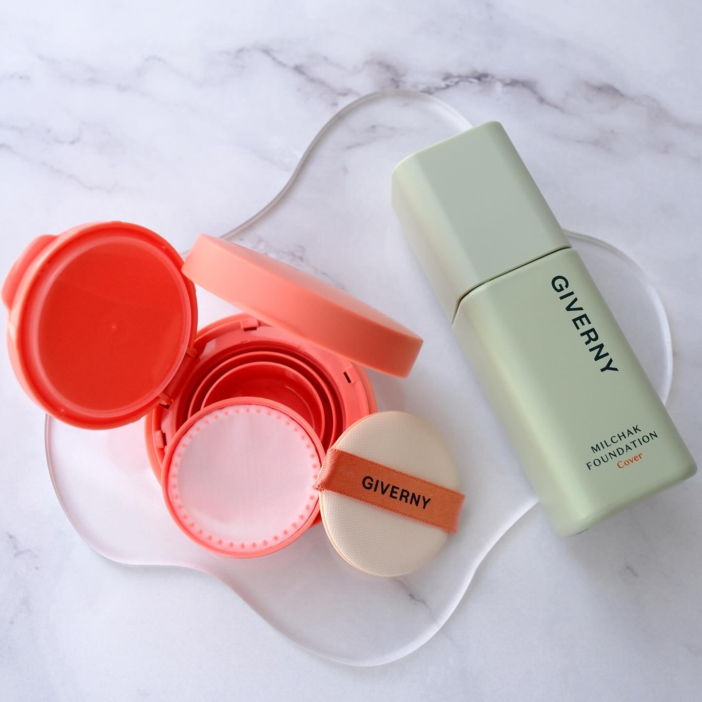 ジヴェルニー 密着カバーファンデーション/GIVERNY/リキッドファンデーションを使ったクチコミ（3枚目）