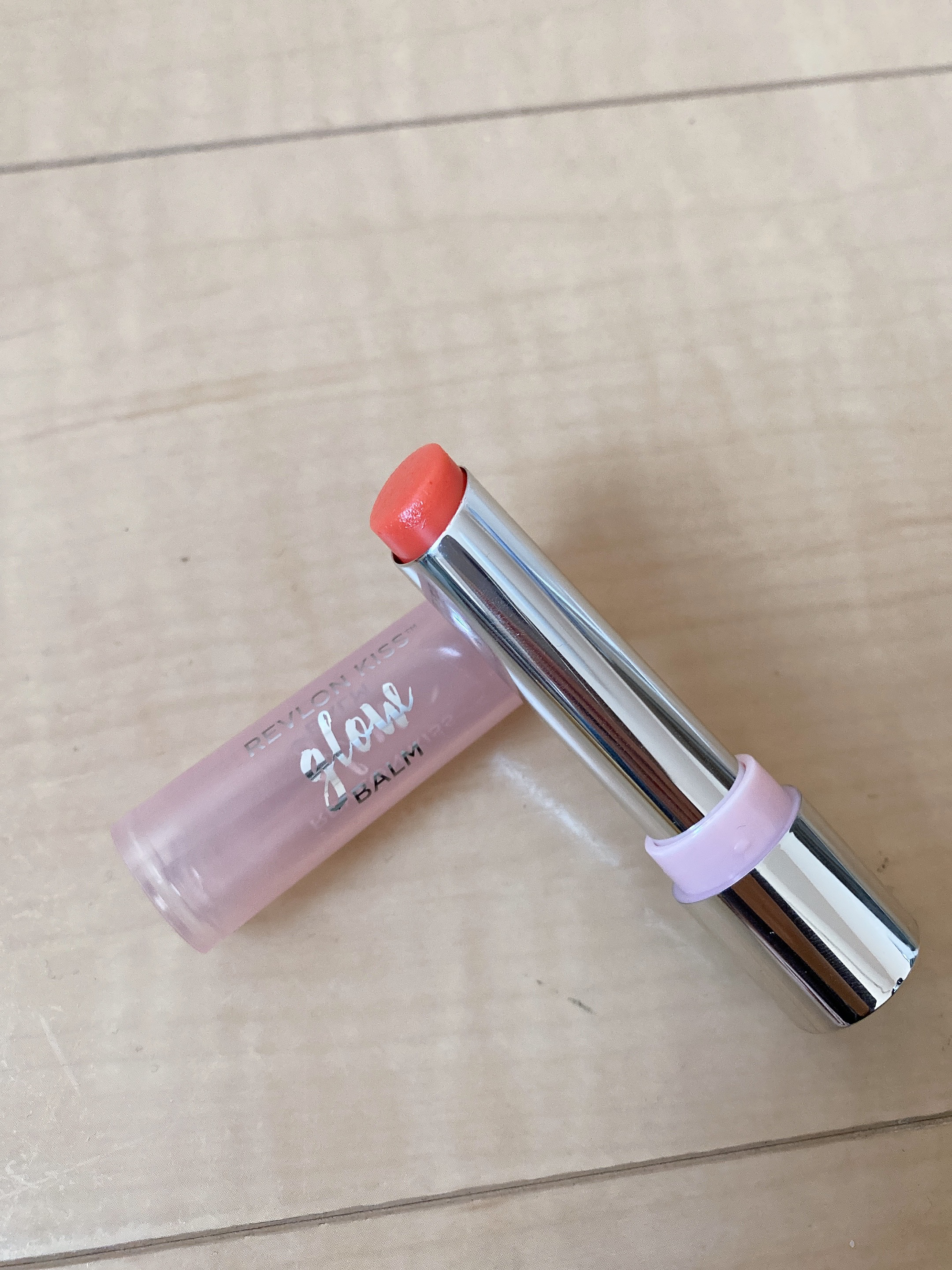 レブロン キス グロウ バーム N 002	ピオニー グロウ/REVLON/口紅を使ったクチコミ（2枚目）