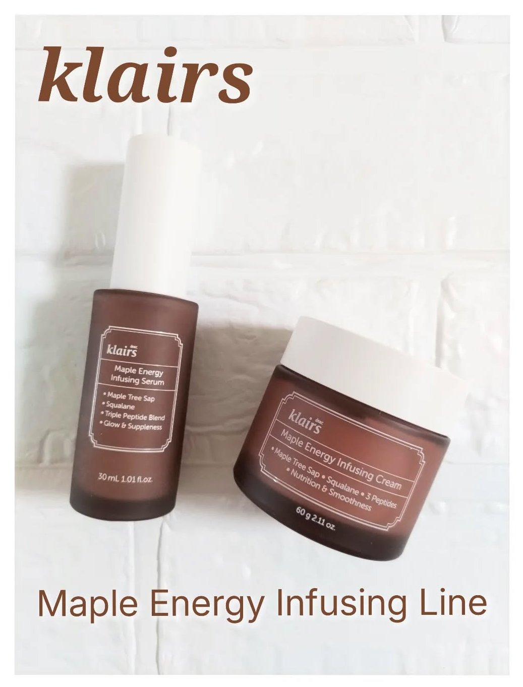 メープルエナジーインフュージングクリーム/Klairs/フェイスクリームを使ったクチコミ（1枚目）