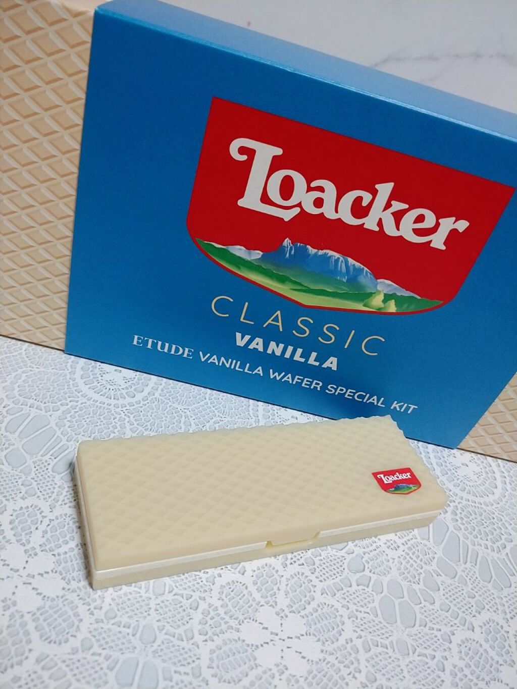 ローカー プレイカラーアイズミニ バニラ /ETUDE/アイシャドウパレットを使ったクチコミ（1枚目）