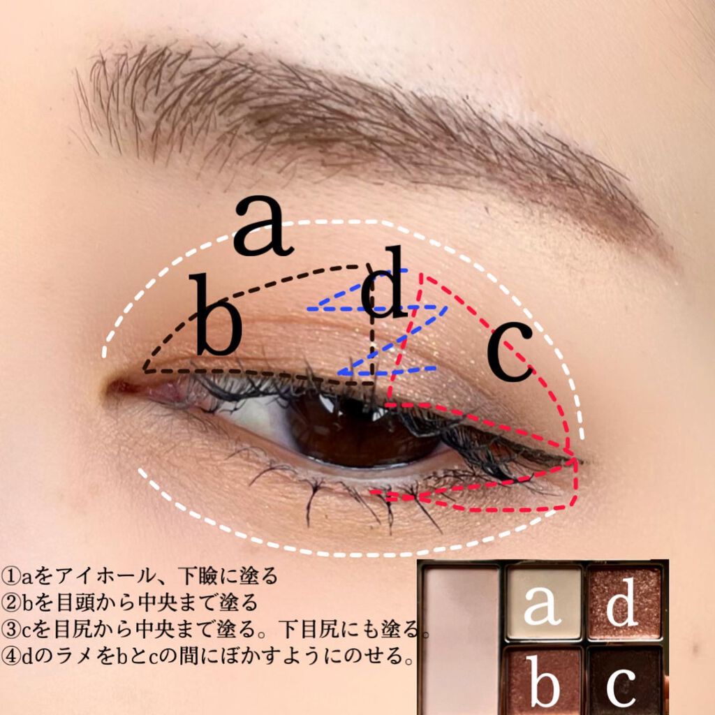 ムードレイヤーパレット 01デイリームード/IM UNNY/アイシャドウパレットを使ったクチコミ（3枚目）