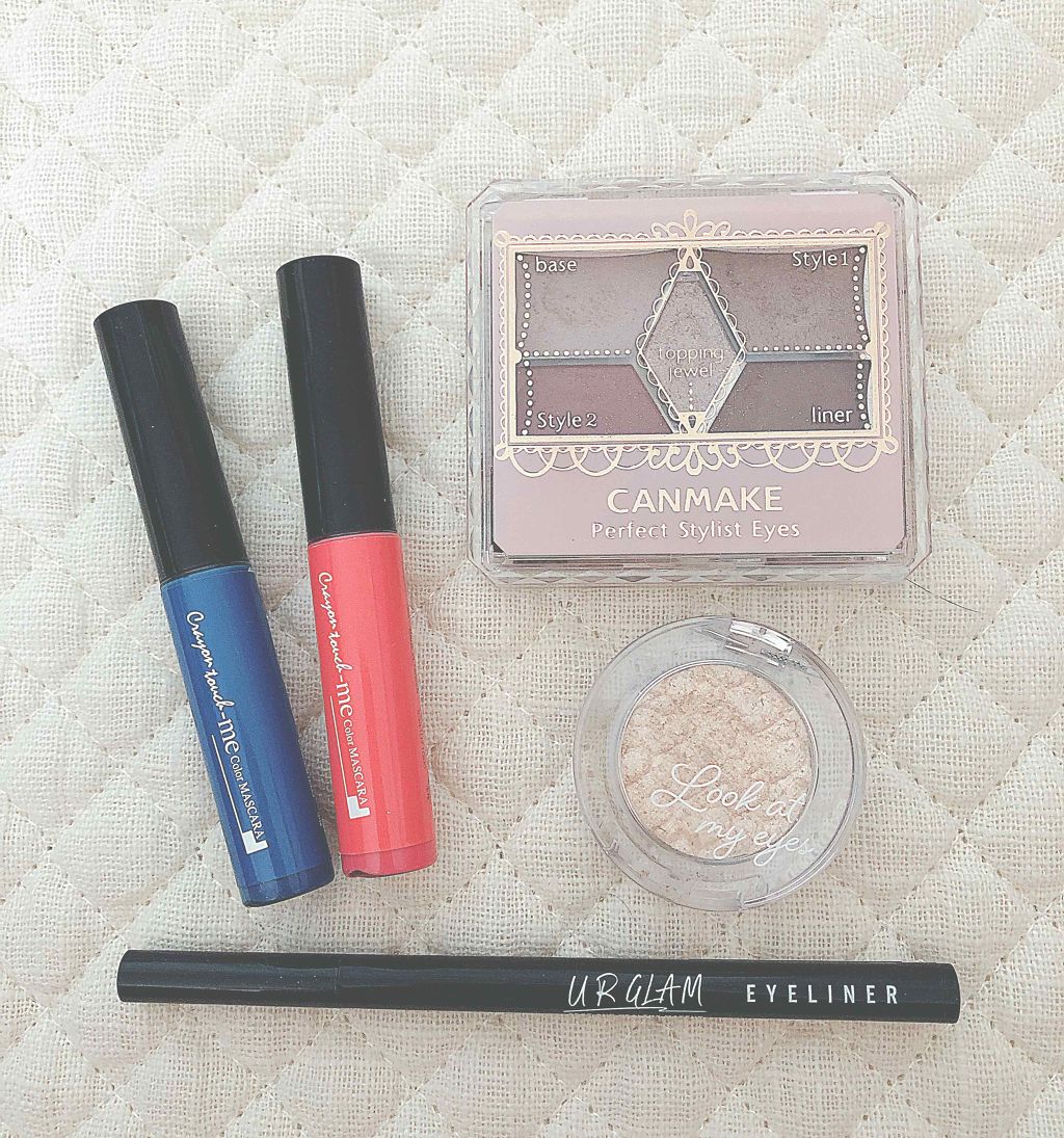 カラーマスカラ/crayontouch-me/マスカラ下地を使ったクチコミ（2枚目）