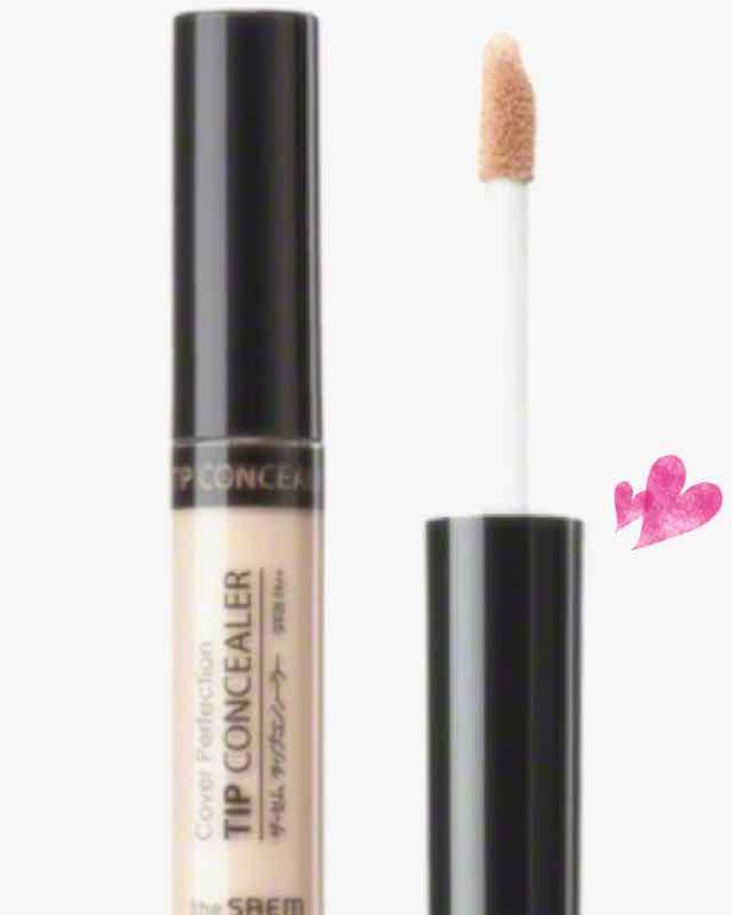 カバーパーフェクション チップコンシーラー/the SAEM/リキッドコンシーラーを使ったクチコミ(2枚目)