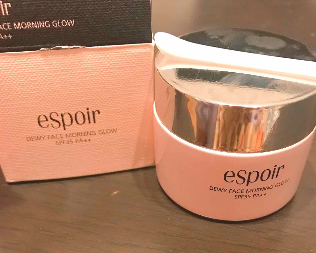 デューイフェイスモーニンググロウAD SPF35 PA++/espoir/化粧下地を使ったクチコミ(1枚目)