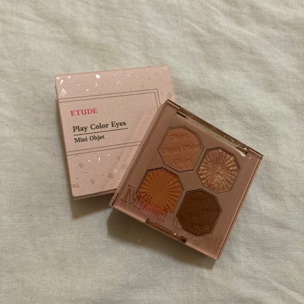 プレイカラーアイズ ミニオブジェ/ETUDE/アイシャドウパレットを使ったクチコミ(1枚目)