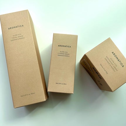 グロービタグットナイトクリーム/AROMATICA/フェイスクリームを使ったクチコミ(5枚目)