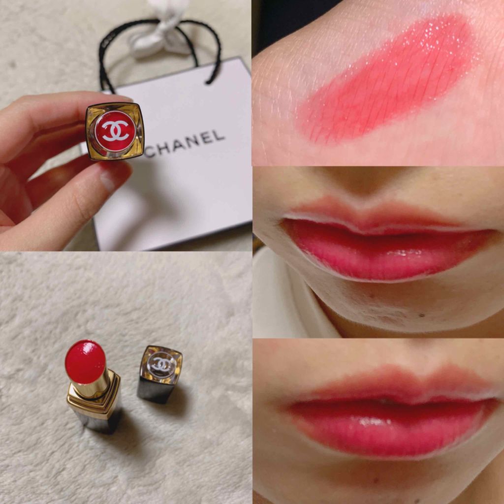 ルージュ ココ フラッシュ/CHANEL/口紅を使ったクチコミ(3枚目)