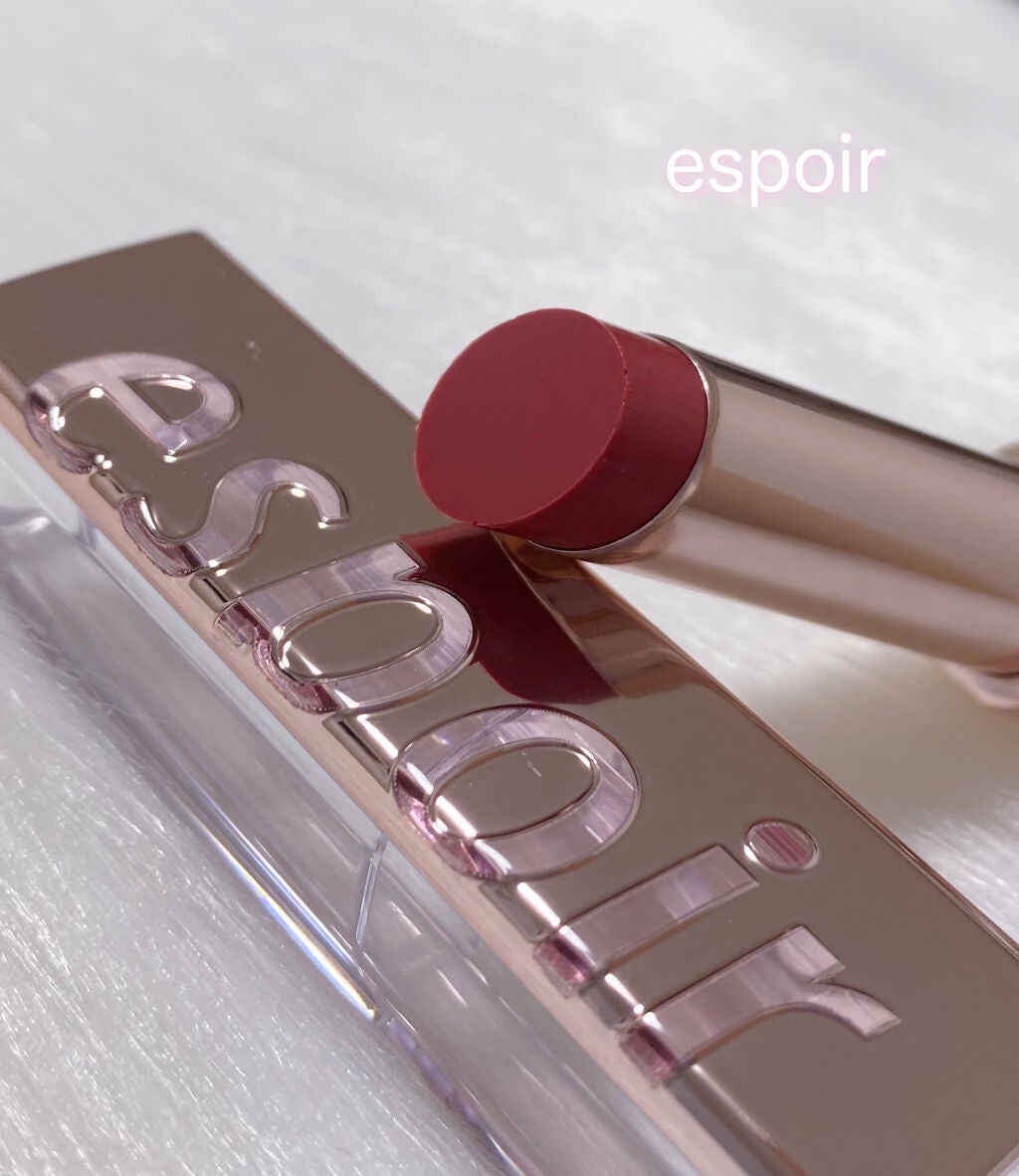 にゅん on LIPS 「所謂"パケ買い"をしてしまった🤦🏻♀️❤︎espoirリップ..」(1枚目)