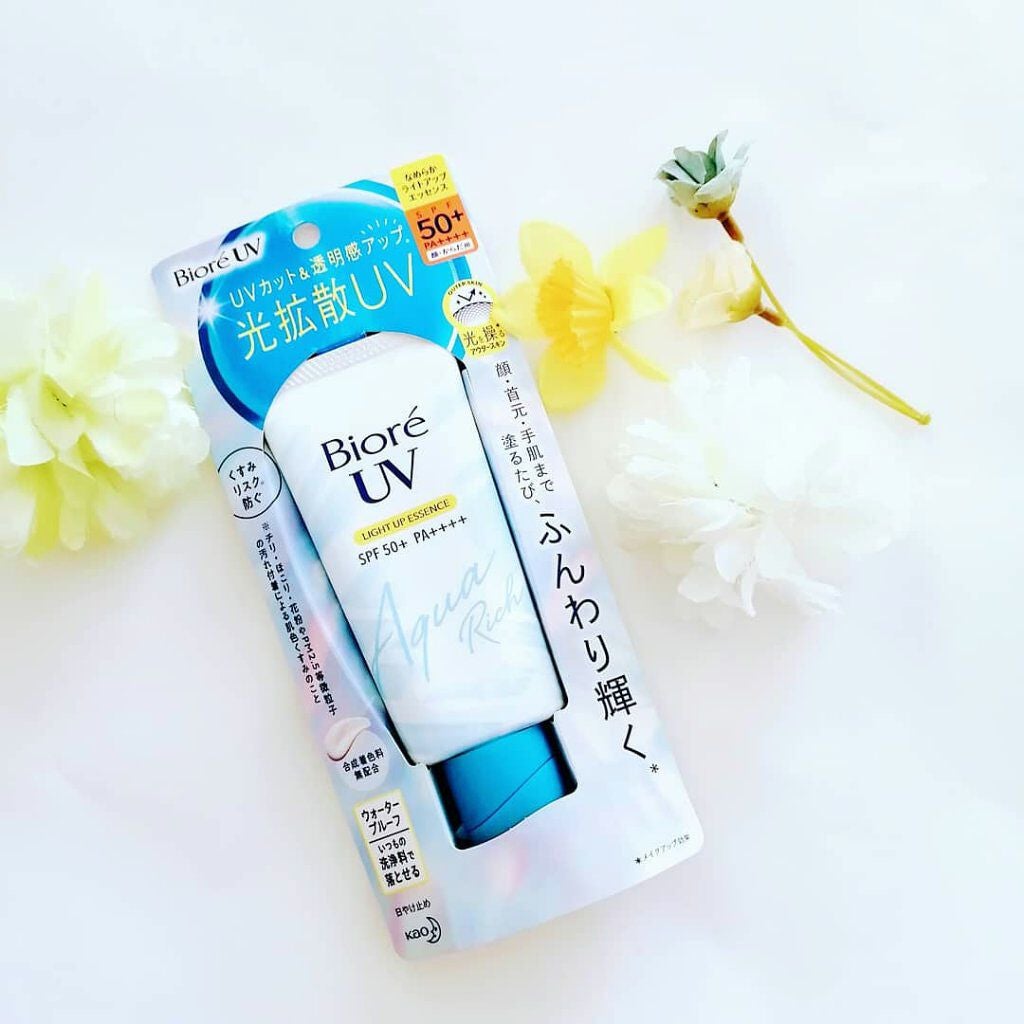 ビオレUV アクアリッチ ライトアップエッセンス/ビオレ/日焼け止めクリームを使ったクチコミ(2枚目)