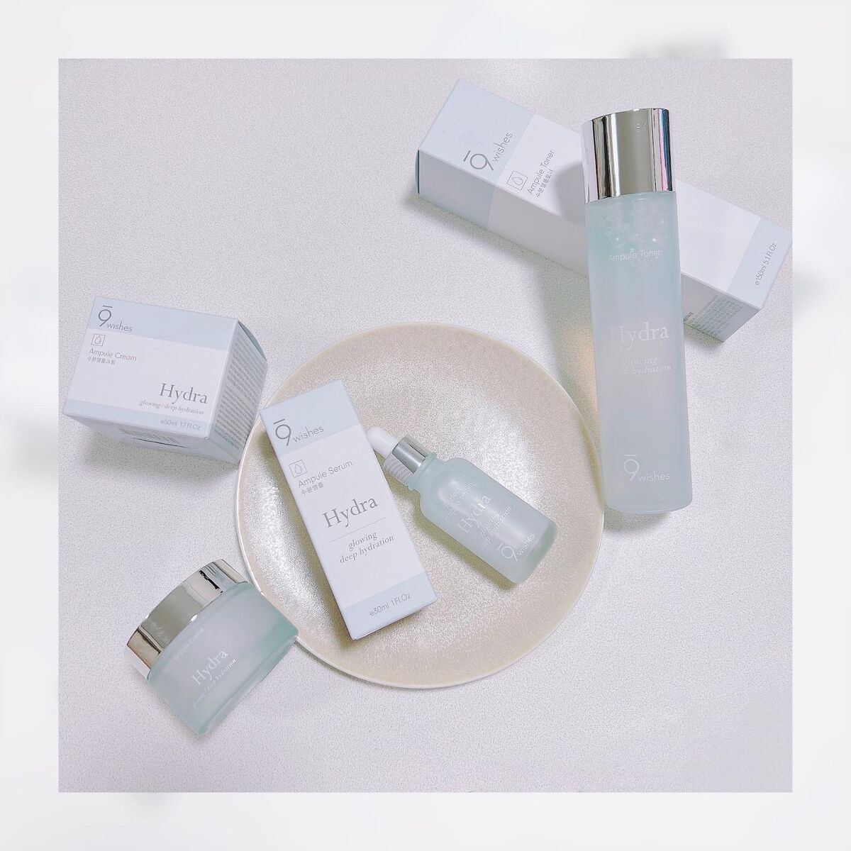 ハイドラアンプルトナー/9Wishes/化粧水を使ったクチコミ（1枚目）