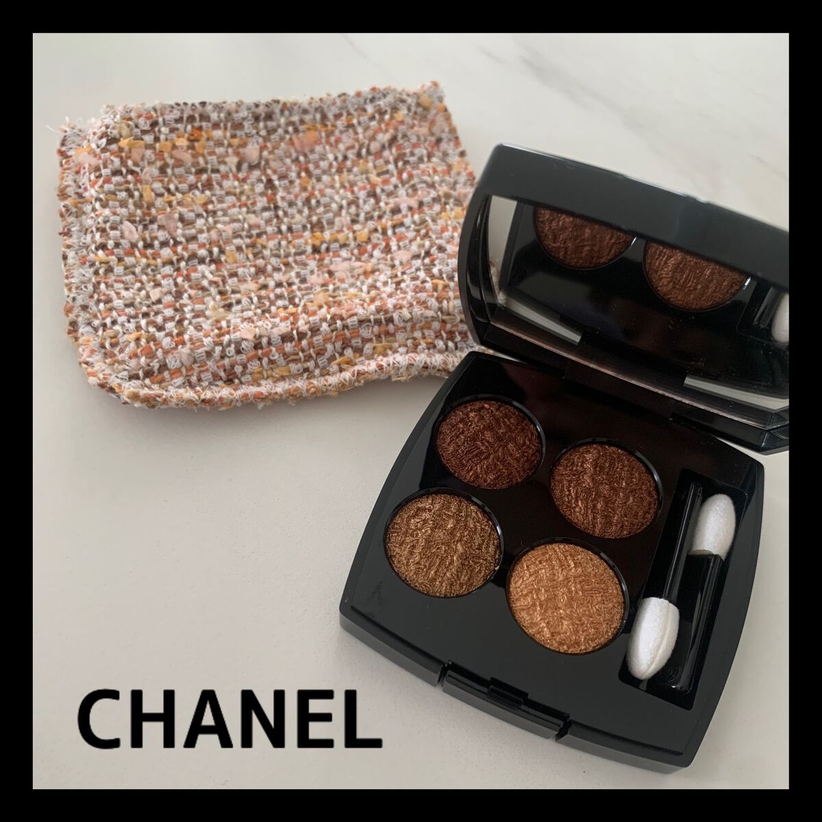 レ キャトル オンブル ツイード/CHANEL/アイシャドウパレットを使ったクチコミ（1枚目）