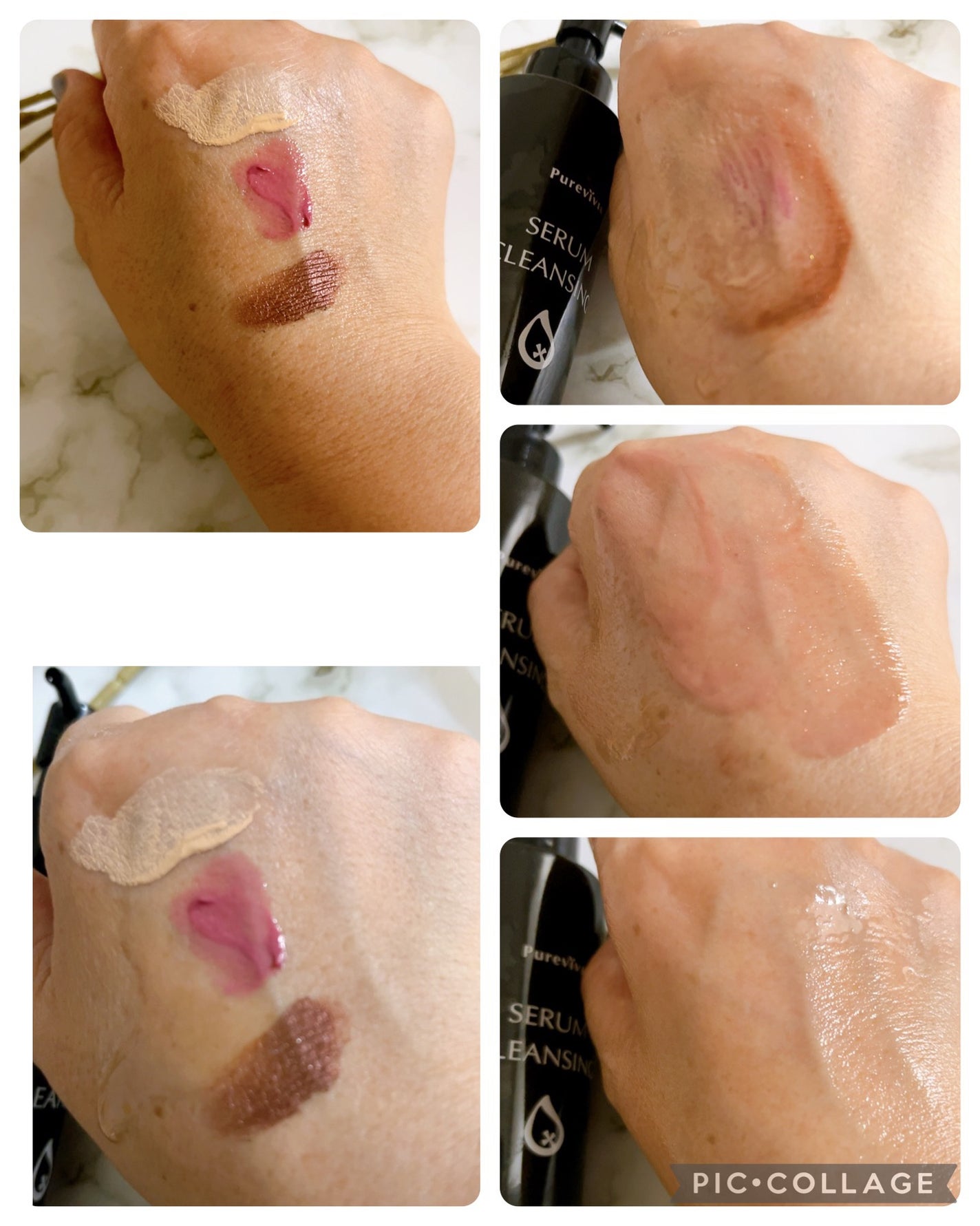 セラムクレンジング/ピュアヴィヴィ/オイルクレンジングを使ったクチコミ(3枚目)