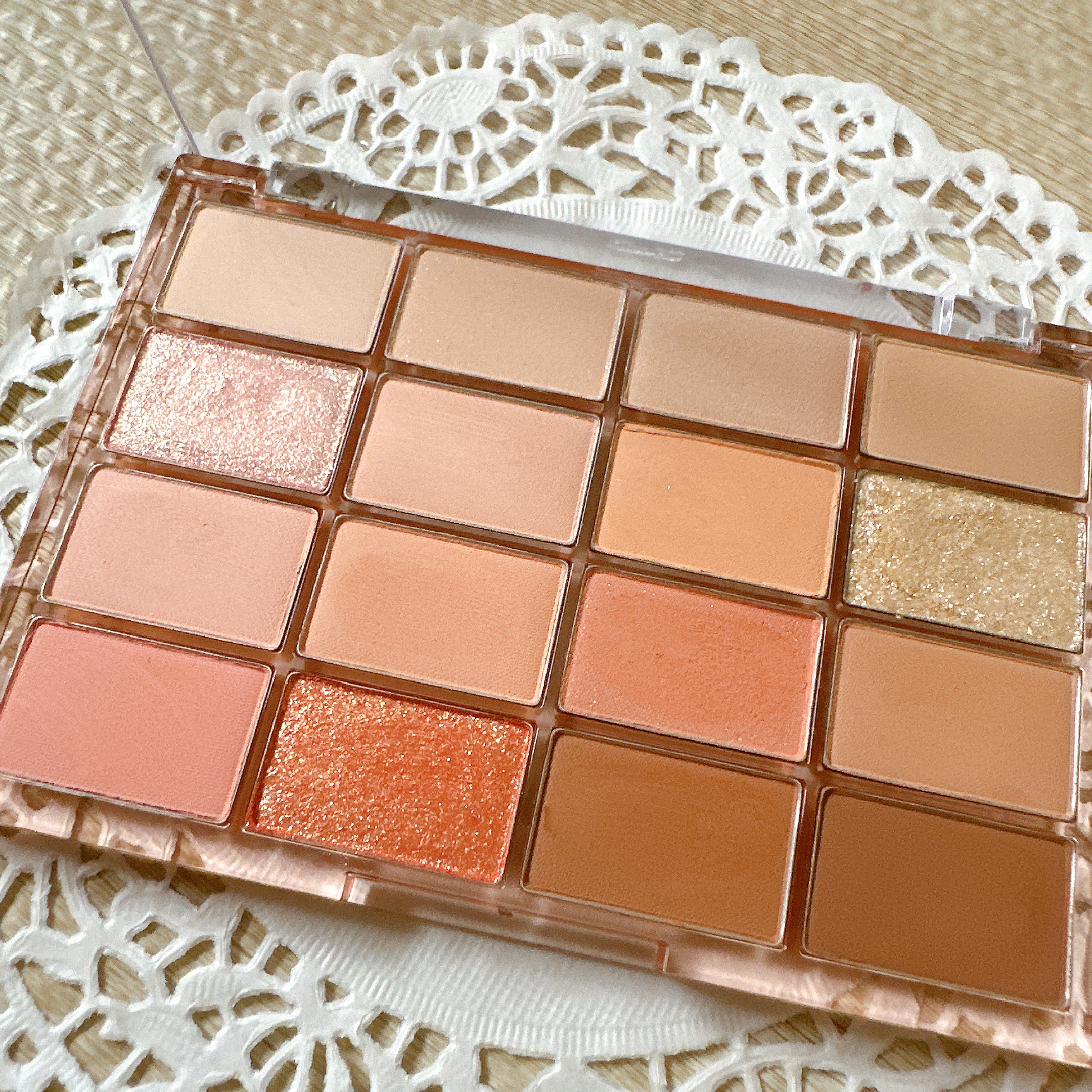 ソフトブラーリングアイパレット/wakemake/アイシャドウパレットを使ったクチコミ（2枚目）