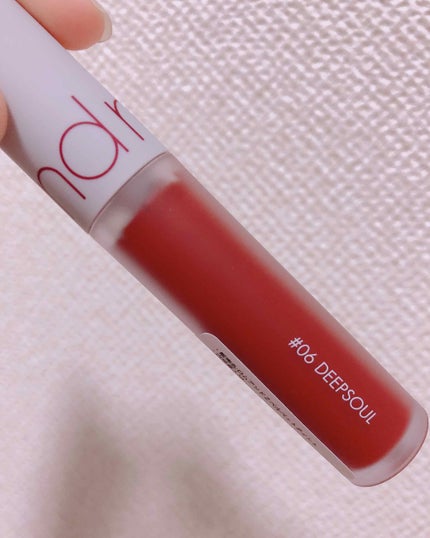 ゼロベルベットティント/rom&nd/リップティントを使ったクチコミ(1枚目)