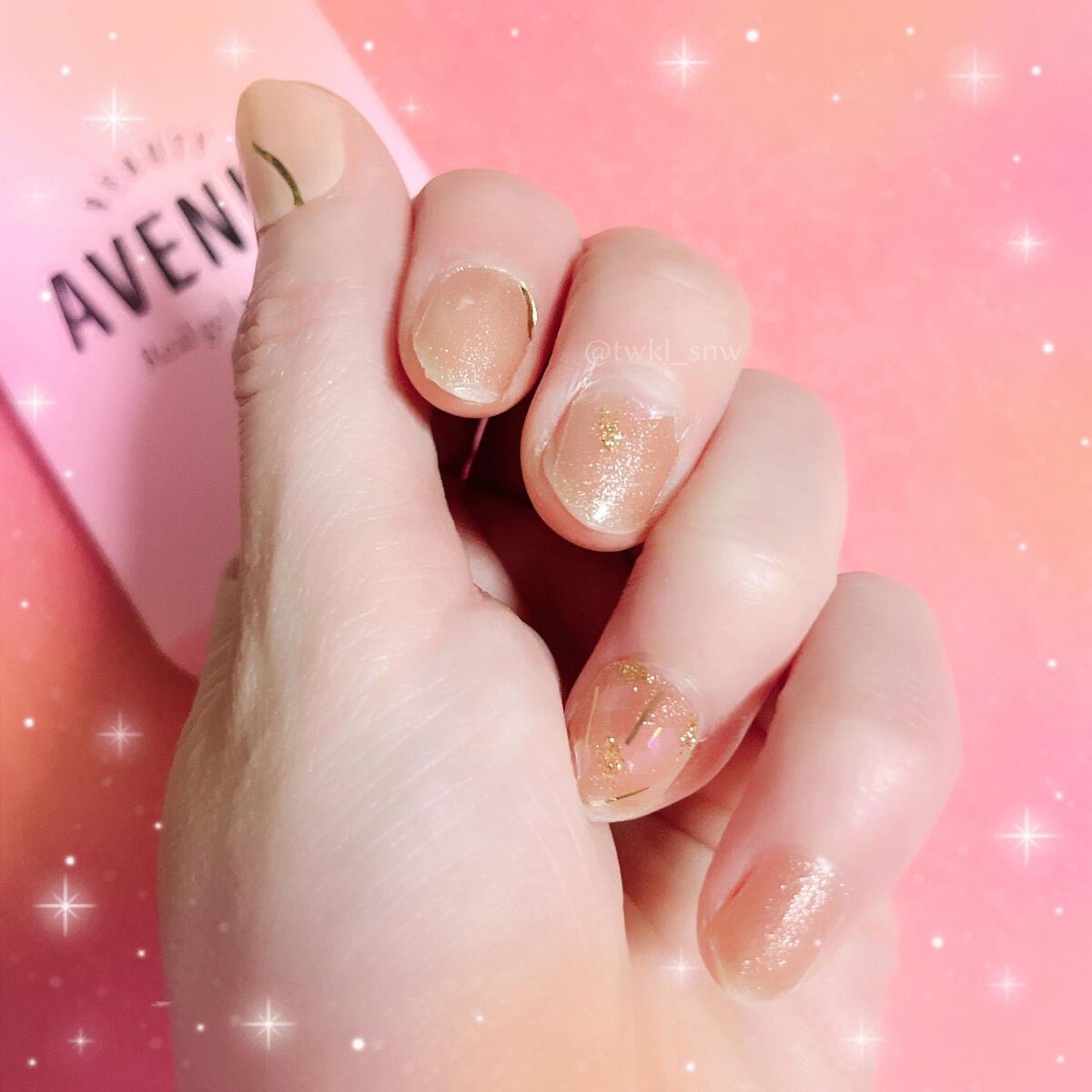 リアルジェルネイルシール/BEAUTY AVENUE/ネイルシールを使ったクチコミ(4枚目)