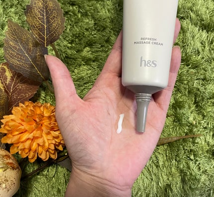 リフレッシュ マッサージクリーム/h&s/洗い流すヘアトリートメントを使ったクチコミ(3枚目)