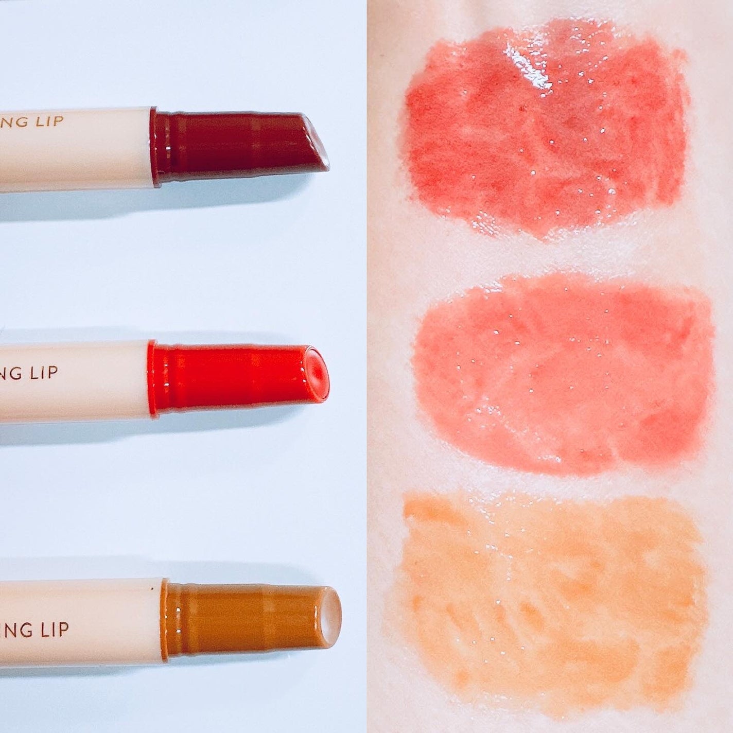 ハニーメルティングリップ/ネイチャーリパブリック/口紅を使ったクチコミ(5枚目)