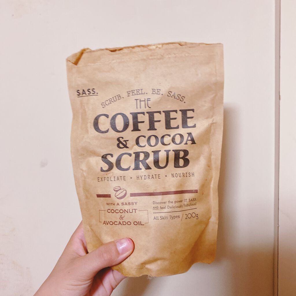 コーヒースクラブ/SASS./ボディスクラブを使ったクチコミ(1枚目)