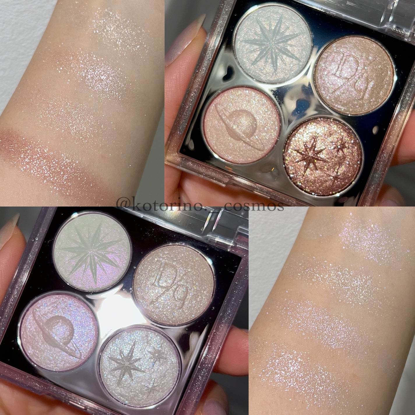 スターリーナイト シャドウパレット/dasique/アイシャドウパレットを使ったクチコミ(6枚目)