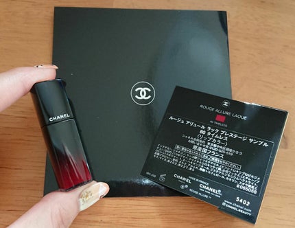 ルージュ アリュール ラック/CHANEL/口紅を使ったクチコミ(2枚目)