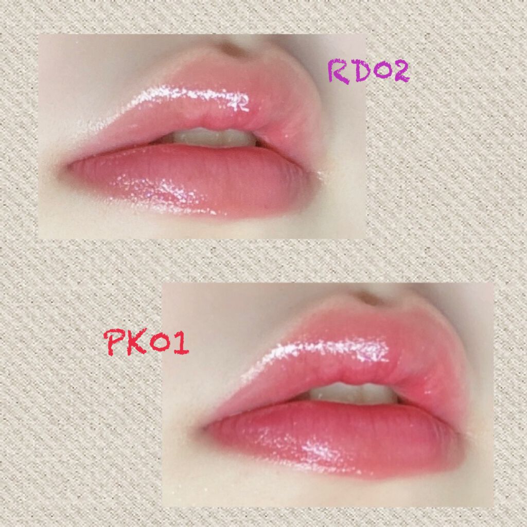 アピュー ジューシーパン スパークリングティント/A’pieu/口紅を使ったクチコミ（3枚目）