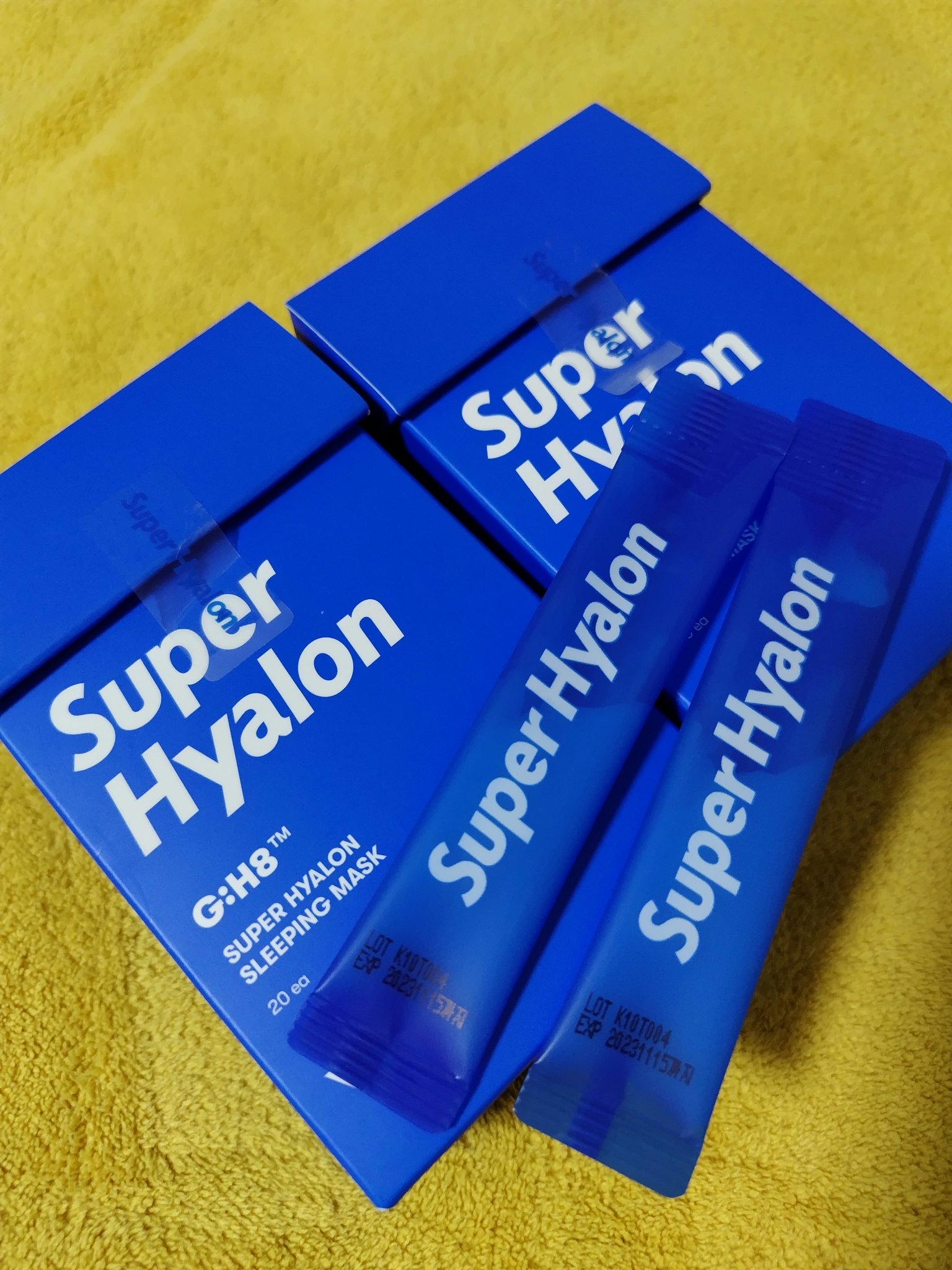 スーパーヒアルロン スリーピングマスク/VT/洗い流すパック・マスクを使ったクチコミ（1枚目）