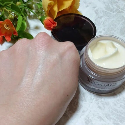 オーバーナイト ヴェールクリーム/BRIGHTAGE/フェイスクリームを使ったクチコミ(7枚目)