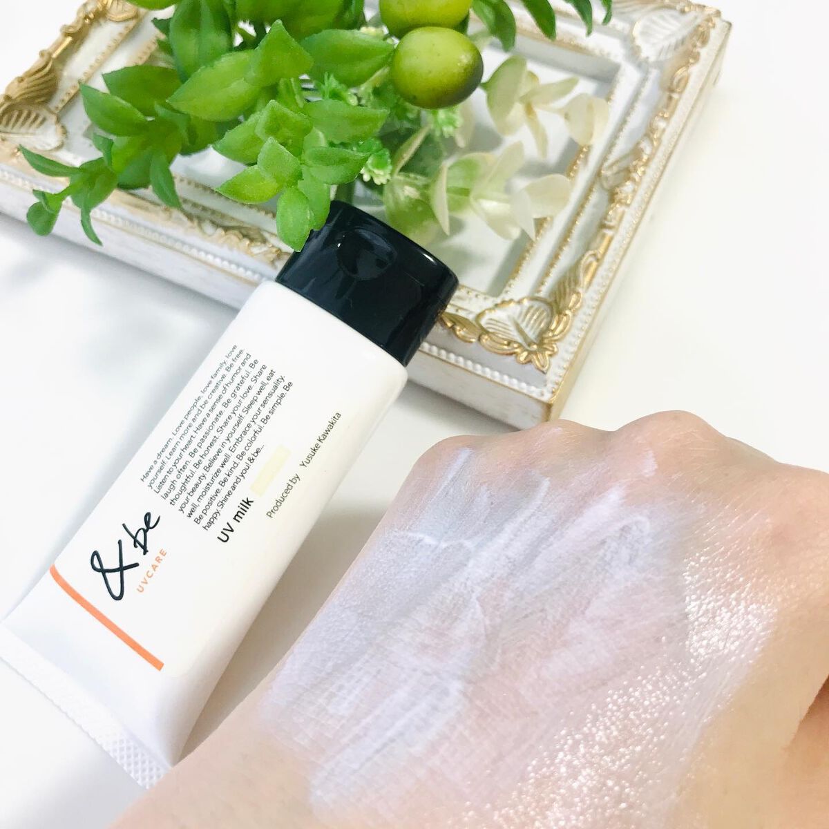 &be UVミルク/&be/日焼け止めミルクを使ったクチコミ(4枚目)