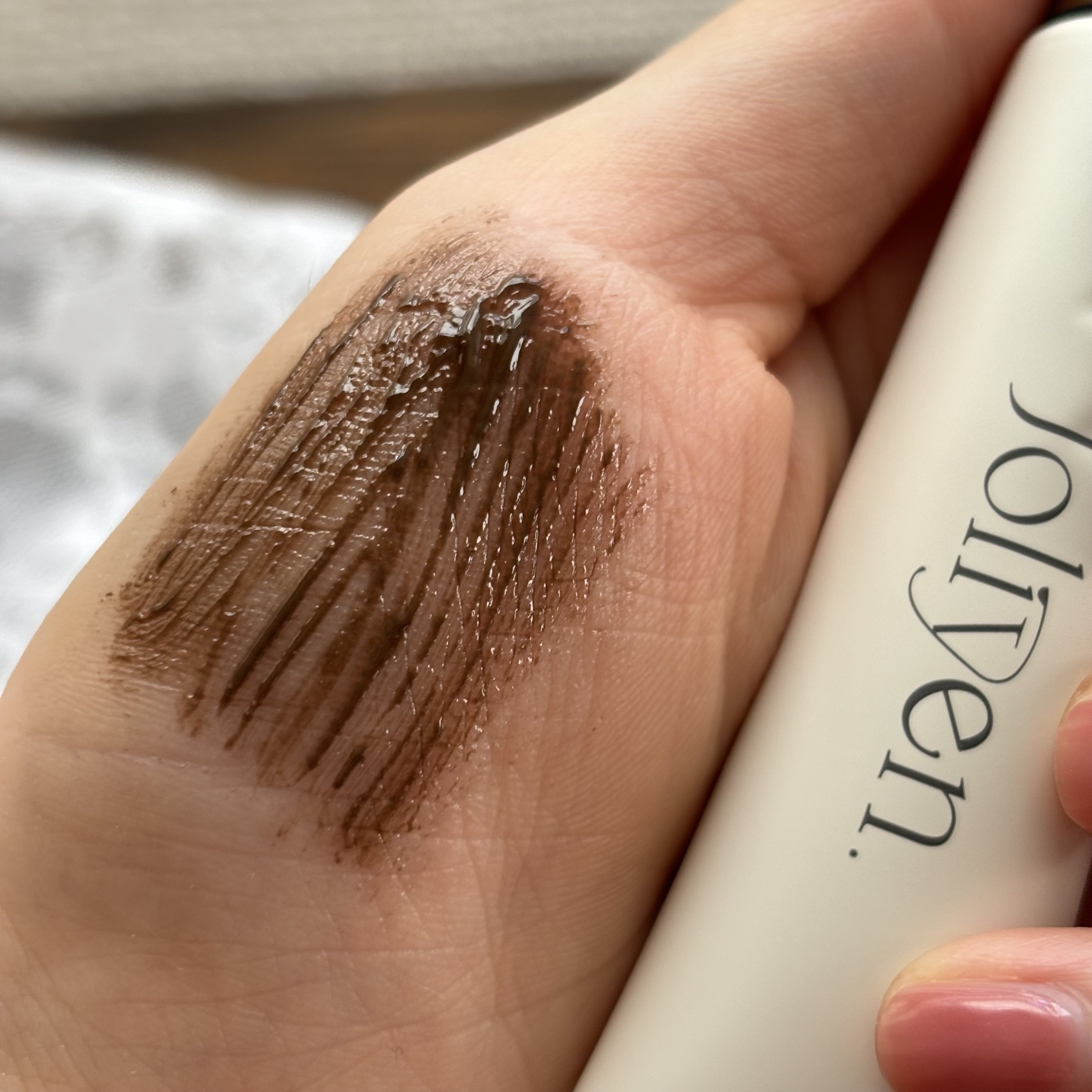 マスカラカラーフィクサー/Joliyen/眉マスカラを使ったクチコミ（3枚目）