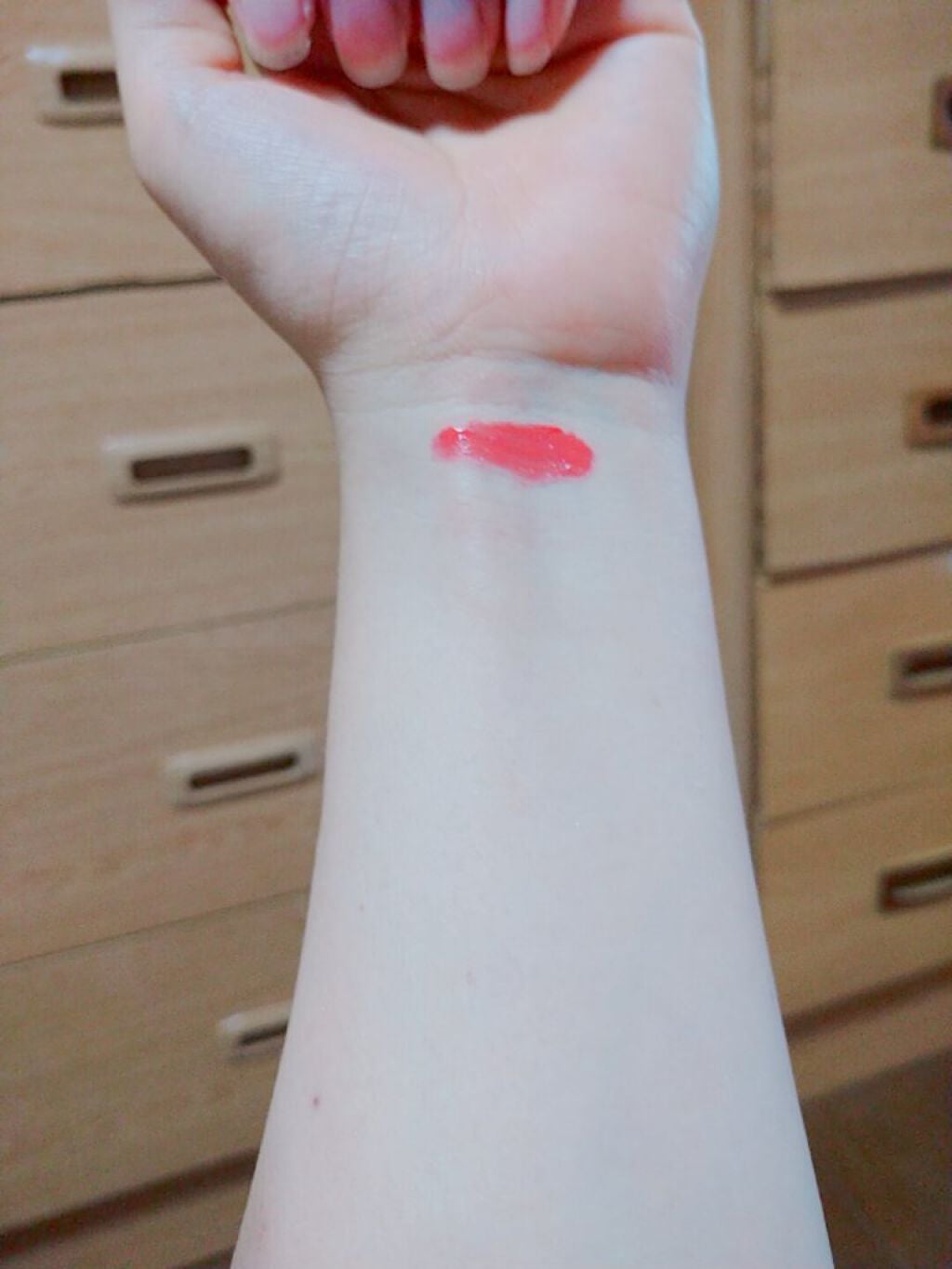 ブラッディライアー コーティングティント/lilybyred/リップティントを使ったクチコミ(2枚目)