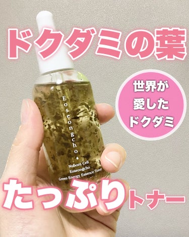 Nuborn Cell Eoseongcho Green Energy Essence Toner/BLANC DUBU/化粧水を使ったクチコミ（1枚目）