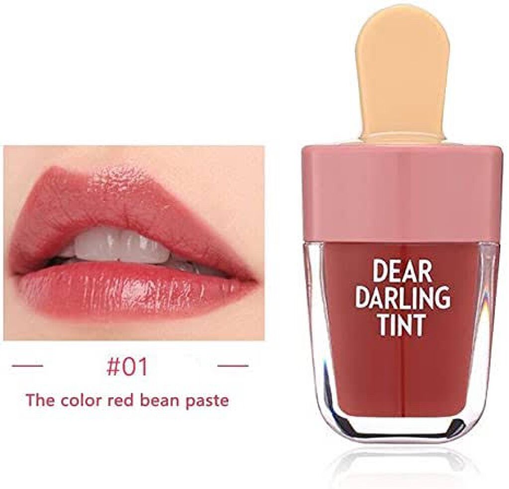 ディアダーリン ウォータージェルティント (アイスティント)/ETUDE/口紅を使ったクチコミ(2枚目)