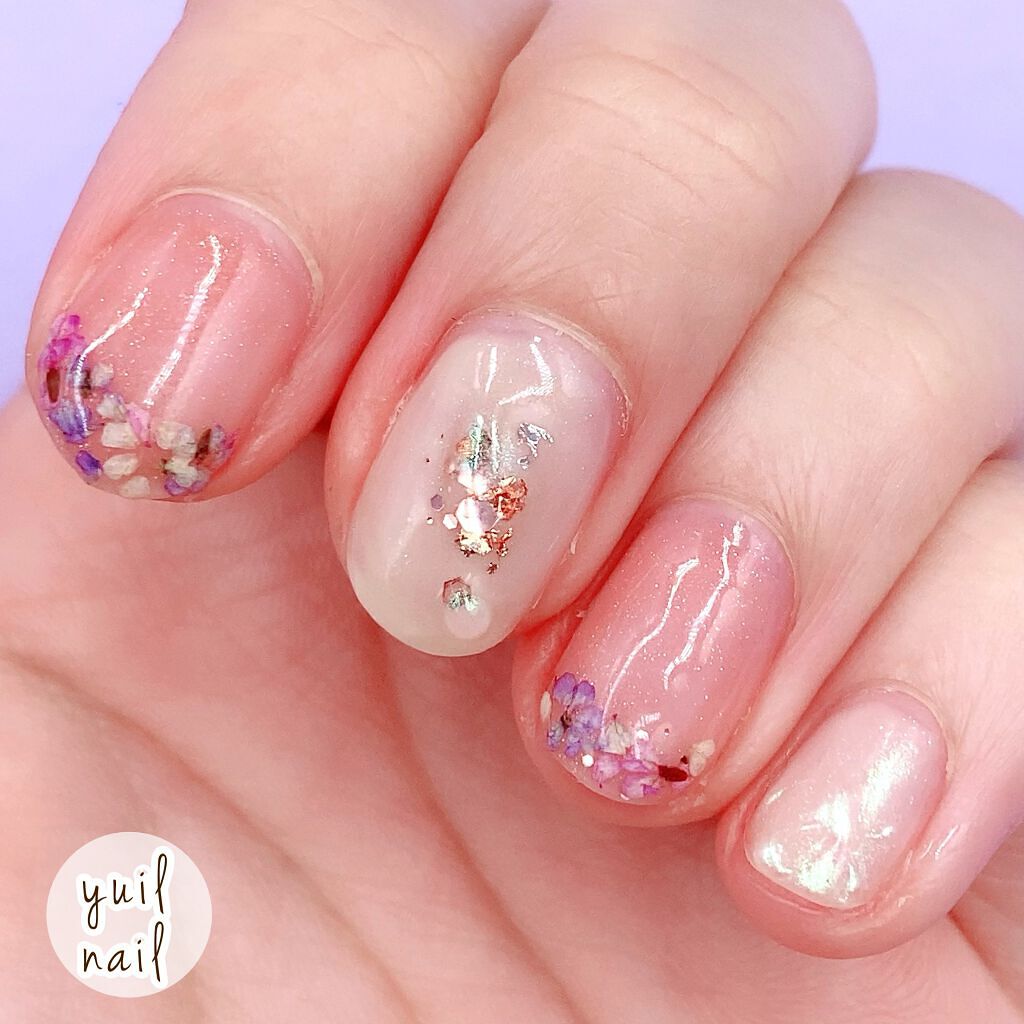 yuil_nail on LIPS 「🐰yuilnailvol.2セルフネイルの記録...✍️落ち着..」(4枚目)