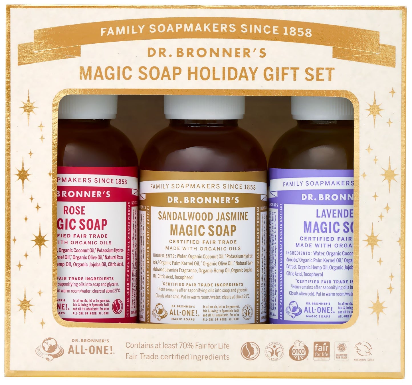 ドクターブロナー マジックソープ ホリデーギフトセット